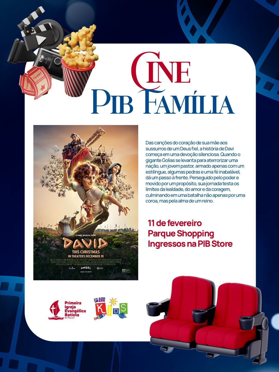 Cine PIB Família 🍿